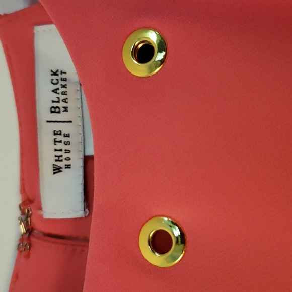 White House Black Market Halter Dress NWOT - Picture 3 of 8